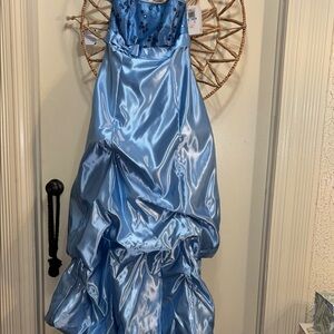 Elegant Blue Kids Dress